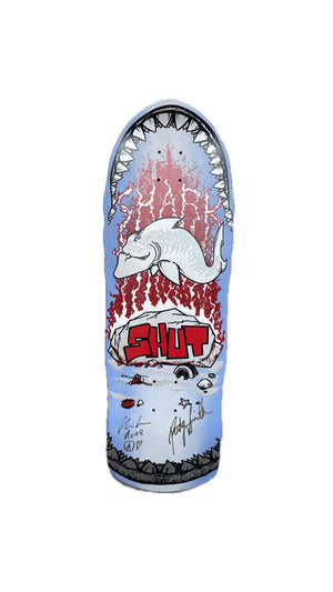 SHUT SHARK BLUE FADE REISSUE BY PRIME SKATEBOARDS