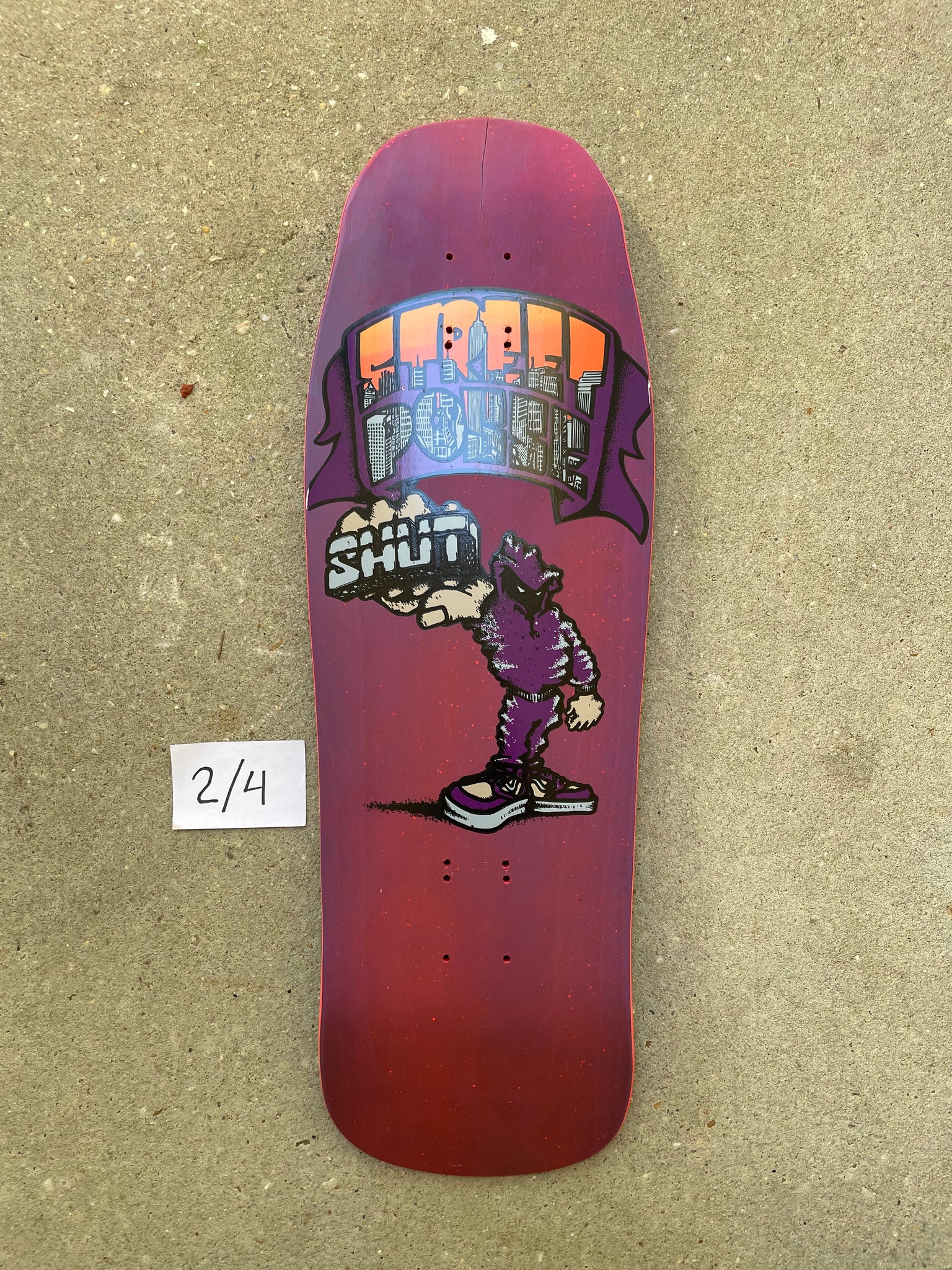 SHUT ST POSSE 2/4 REISSUE BY PRIME SKATEBOARDS