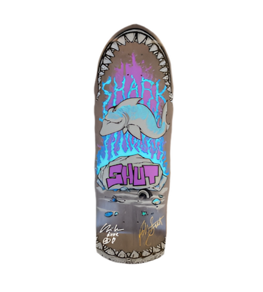 SHUT SHARK BROWN/PURPLE REISSUE BY PRIME SKATEBOARDS – ValetGoods